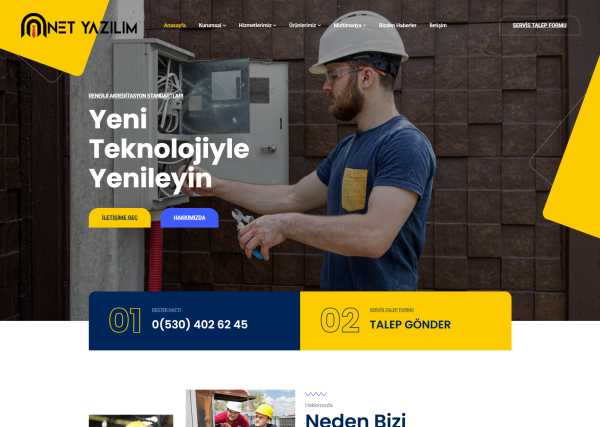 Technical Service Website