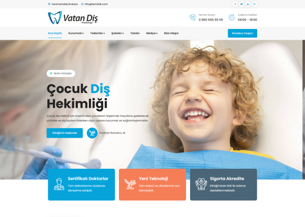 Dentist Website