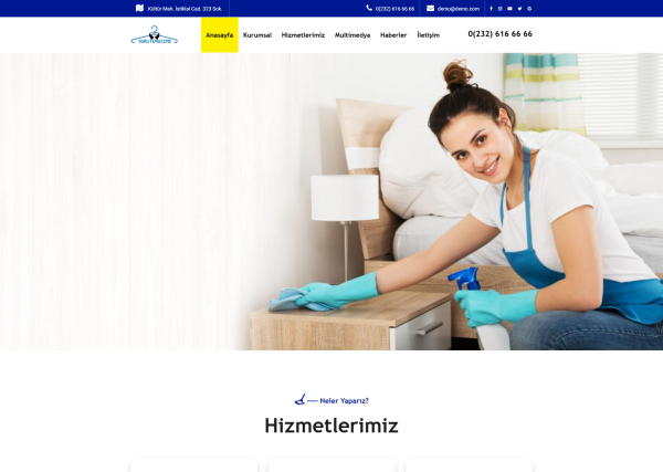 Dry Cleaning Website 