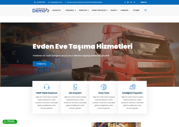 Logistics Website V1 