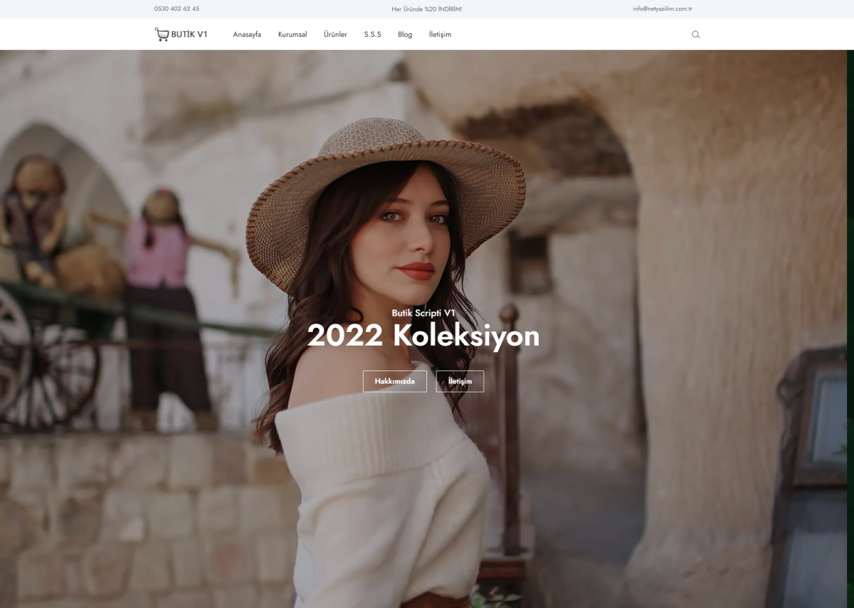 Boutique Website 